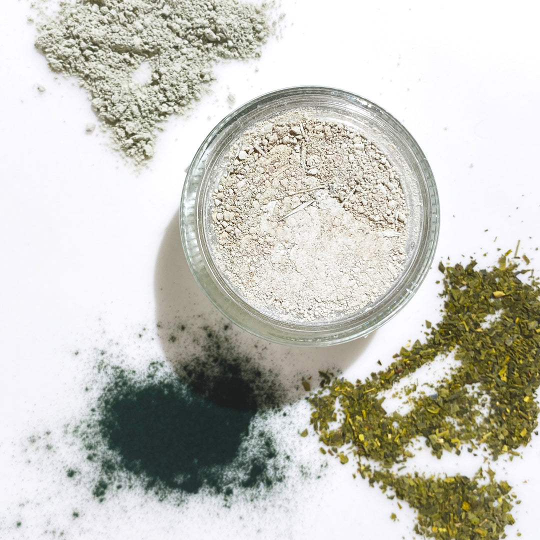 Japanese Matcha Tea & French Green Clay Facial Mask