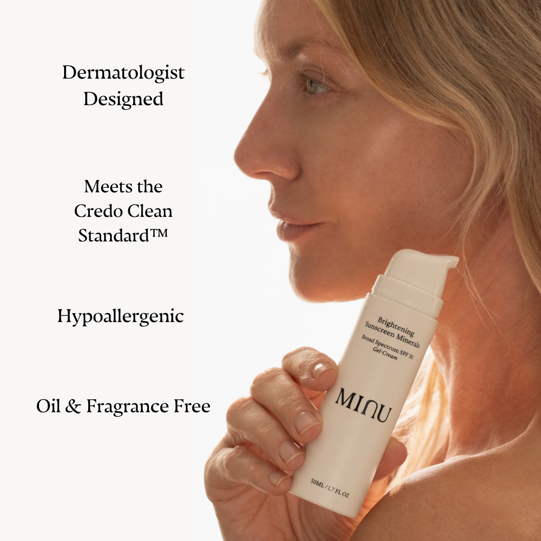 Brightening Sunscreen Minerals
